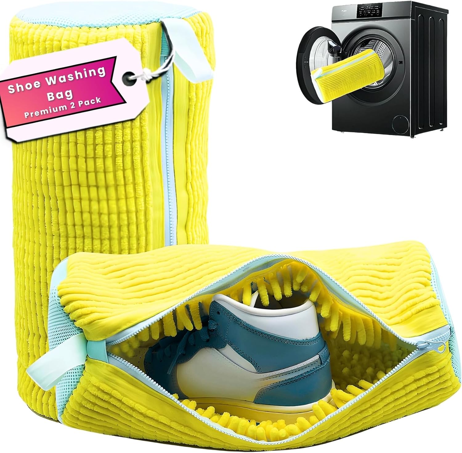 Delicate Shoe Washing Bags - Keep Footwear Fresh!