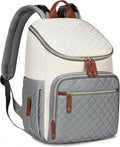 Diaper Bag Backpack Large Capacity - Quilted Travel Baby Bag