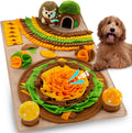 Pet Snuffle Mat for Dogs Hedgehog Puzzle Toy Large Sniffing Mat - Slow