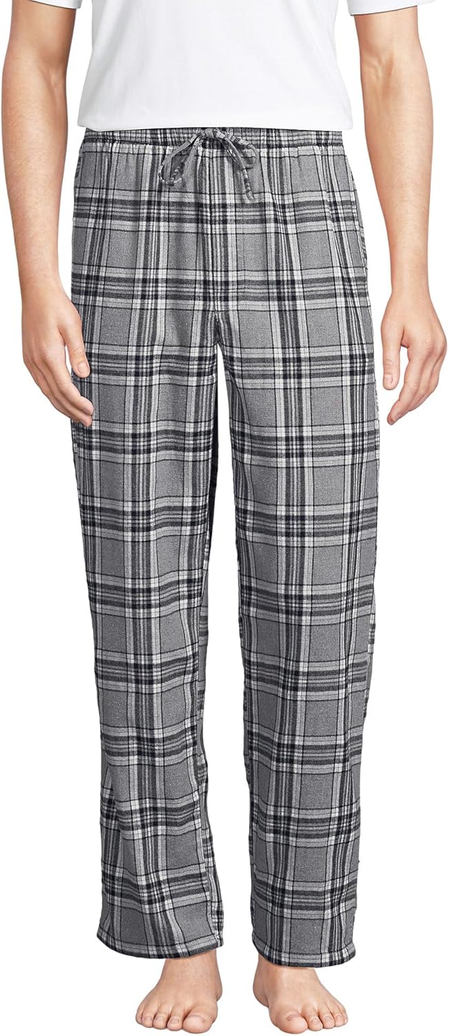 Lands' End Men's Flannel Pajama Pants for Ultimate Comfort