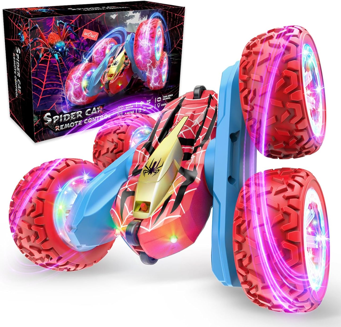 4WD Stunt RC Car with Lights - GagaCo