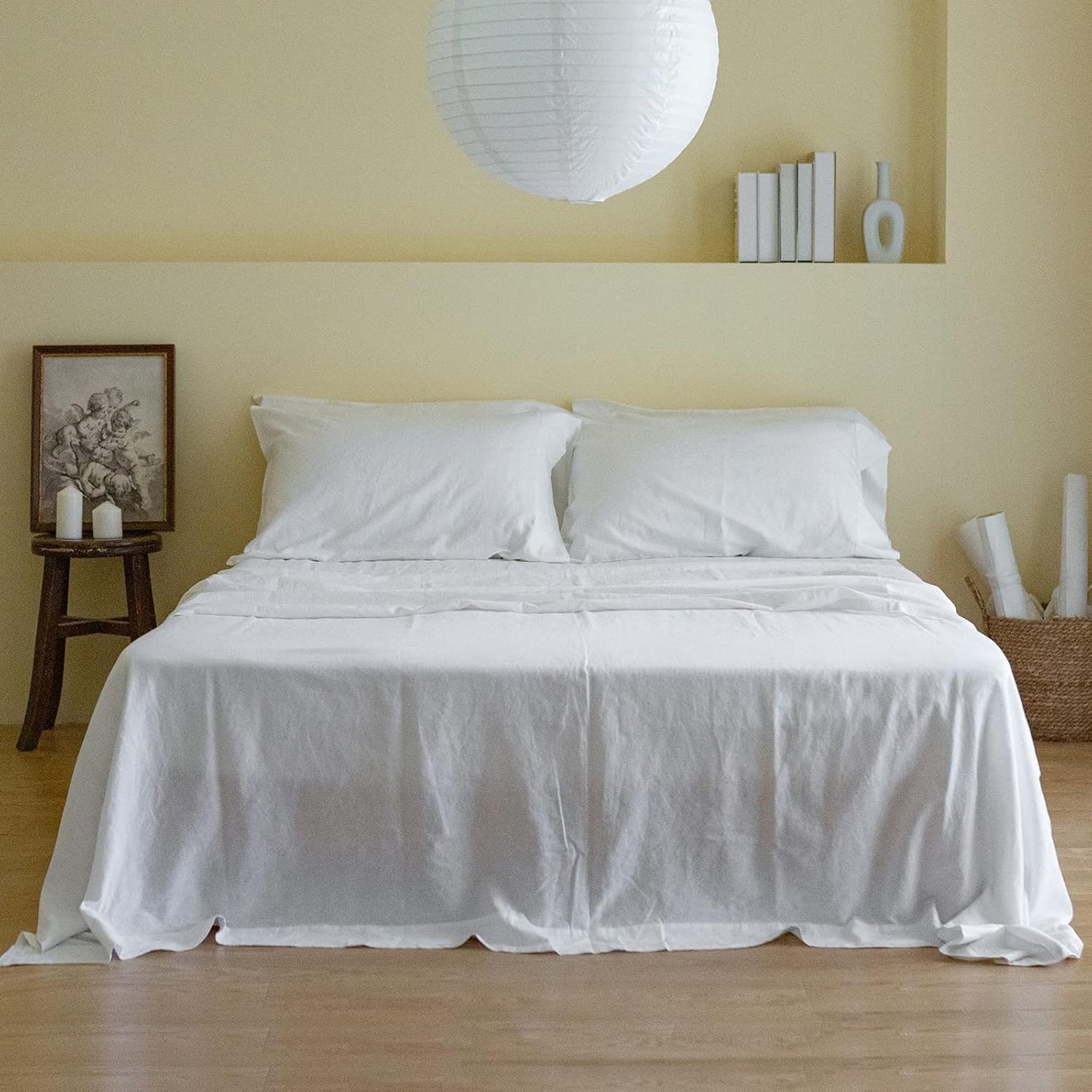 Simple&Opulence Belgian Linen Sheet Set for Ultimate Comfort