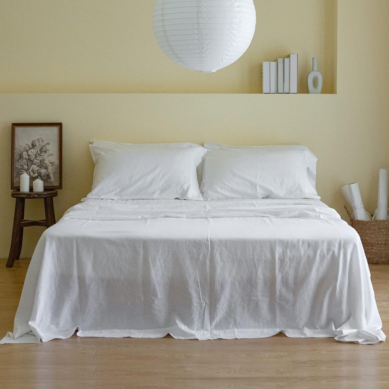 Simple&Opulence Belgian Linen Sheet Set for Ultimate Comfort