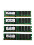 CMS 4GB (4x1GB) DDR1 2100 266MHz ECC Registered DIMM Memory Upgrade