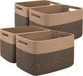 OIAHOMY Storage Baskets for Organizing Toys, Towels, Books