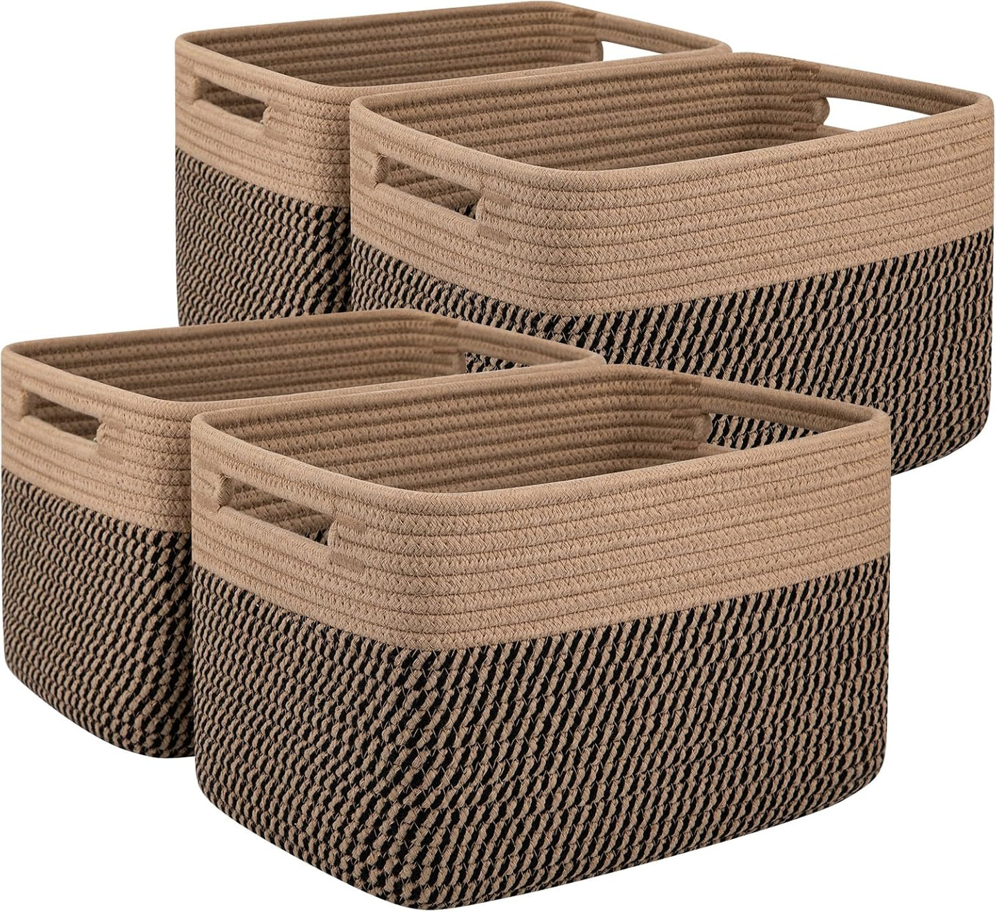 OIAHOMY Storage Baskets for Organizing Toys, Towels, Books