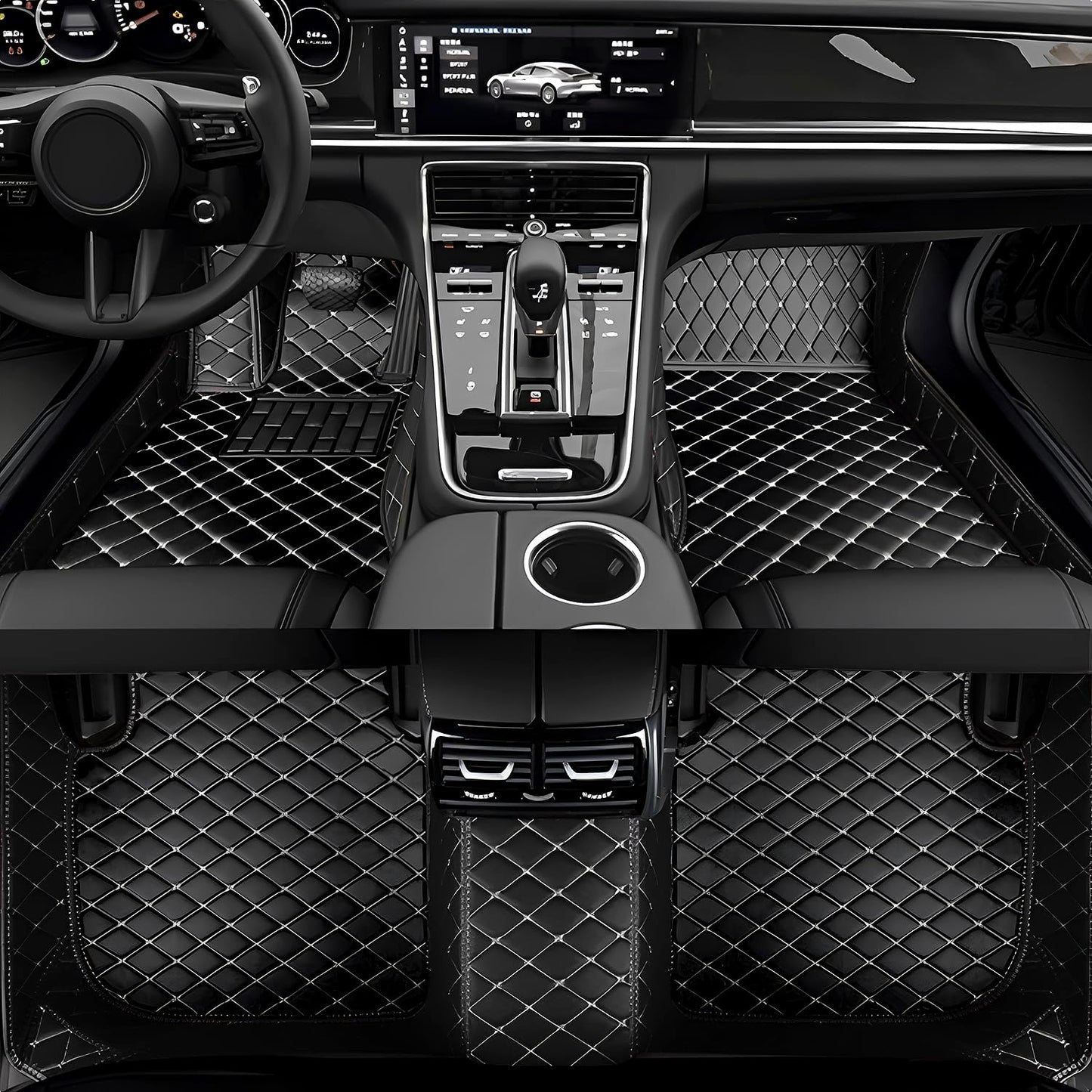 Custom Personalized Floor Mats for Cars - Luxury All Weather Mats