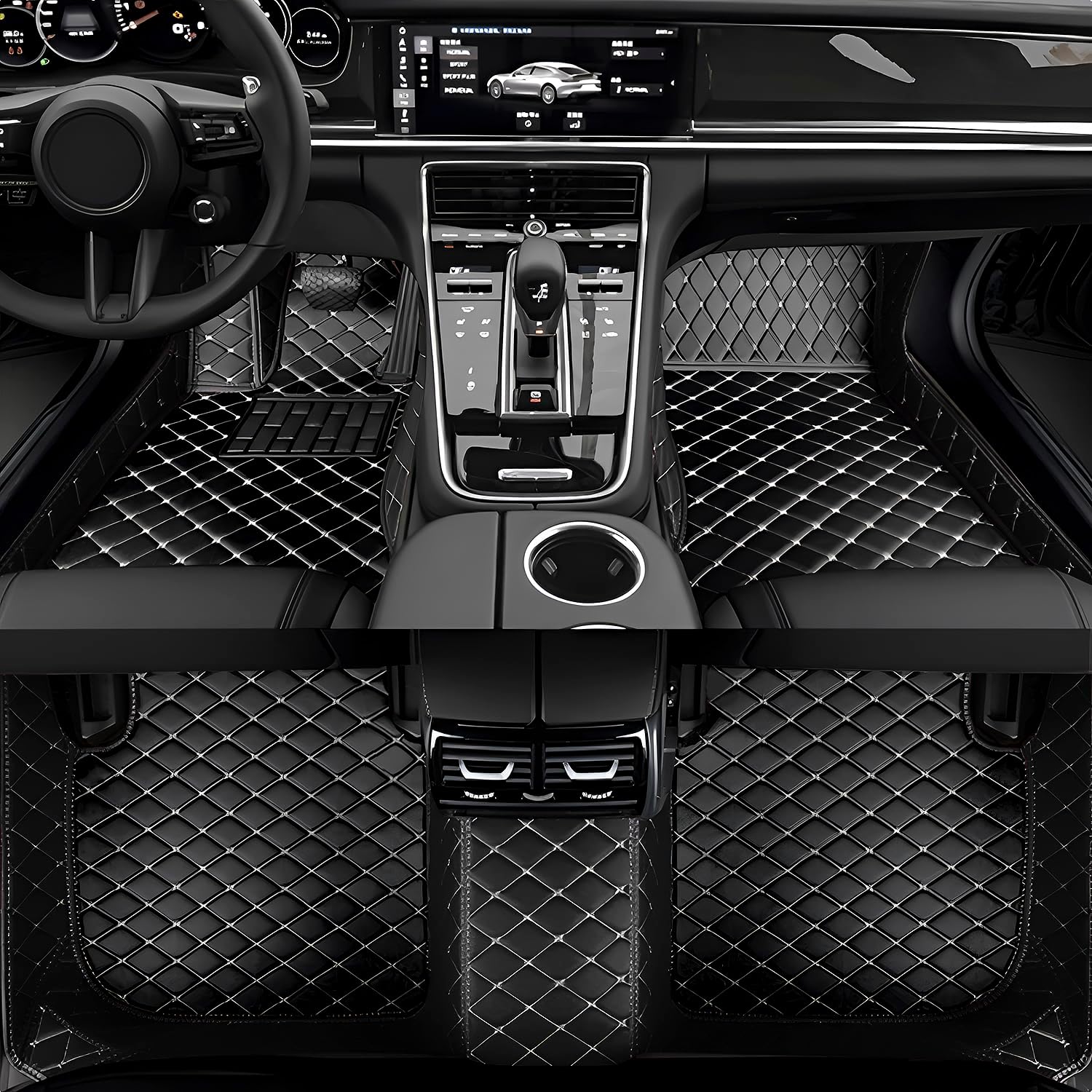 Custom Personalized Floor Mats for Cars - Luxury All Weather Mats