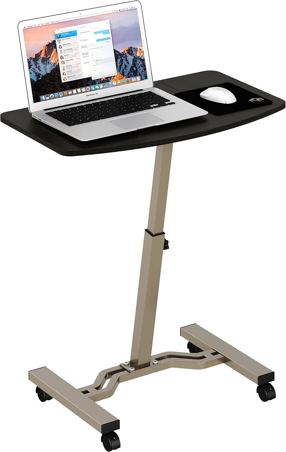Le Crozz Height Adjustable Laptop Cart, 28''-33'' 