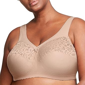 Glamorise Women's Plus Size MagicLift Cotton Support Bra Review