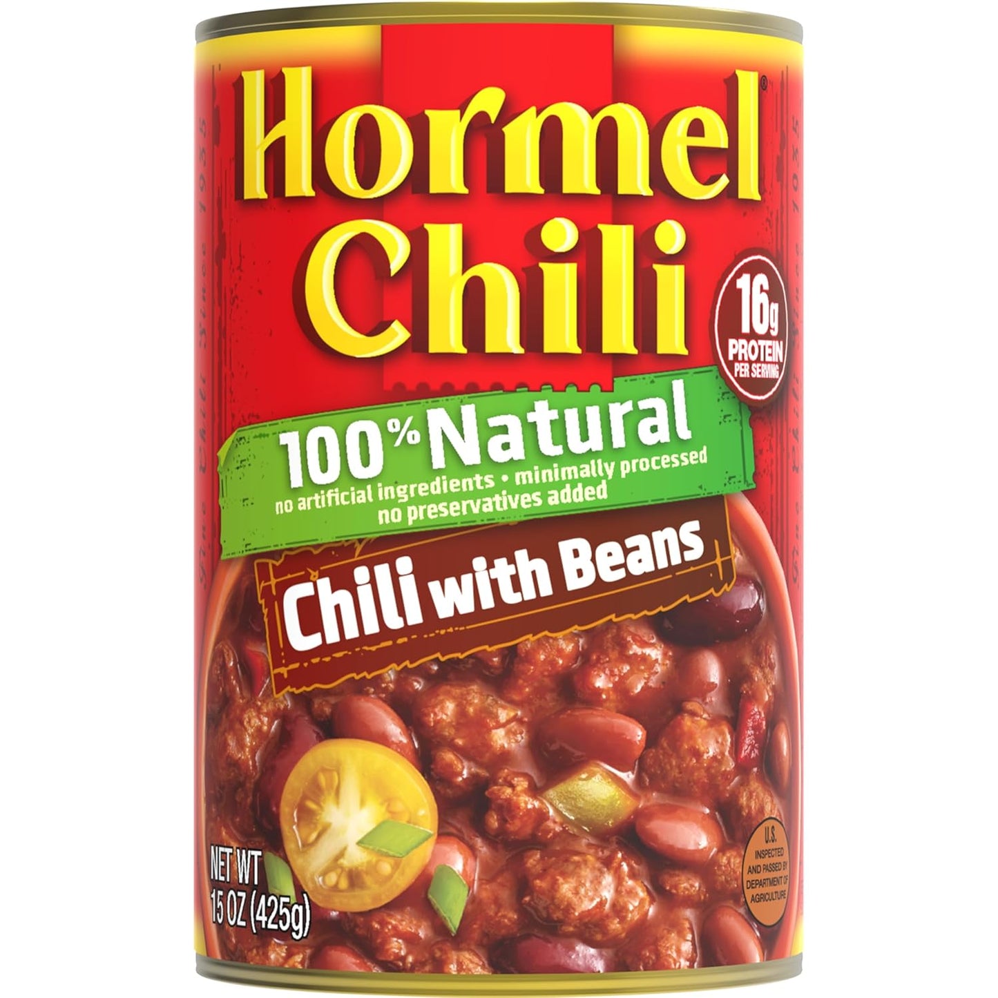 HORMEL Natural Chili with Beans - America's #1 Chili Brand