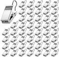 Stainless Steel Curtain Hooks - Heavy Duty Clips