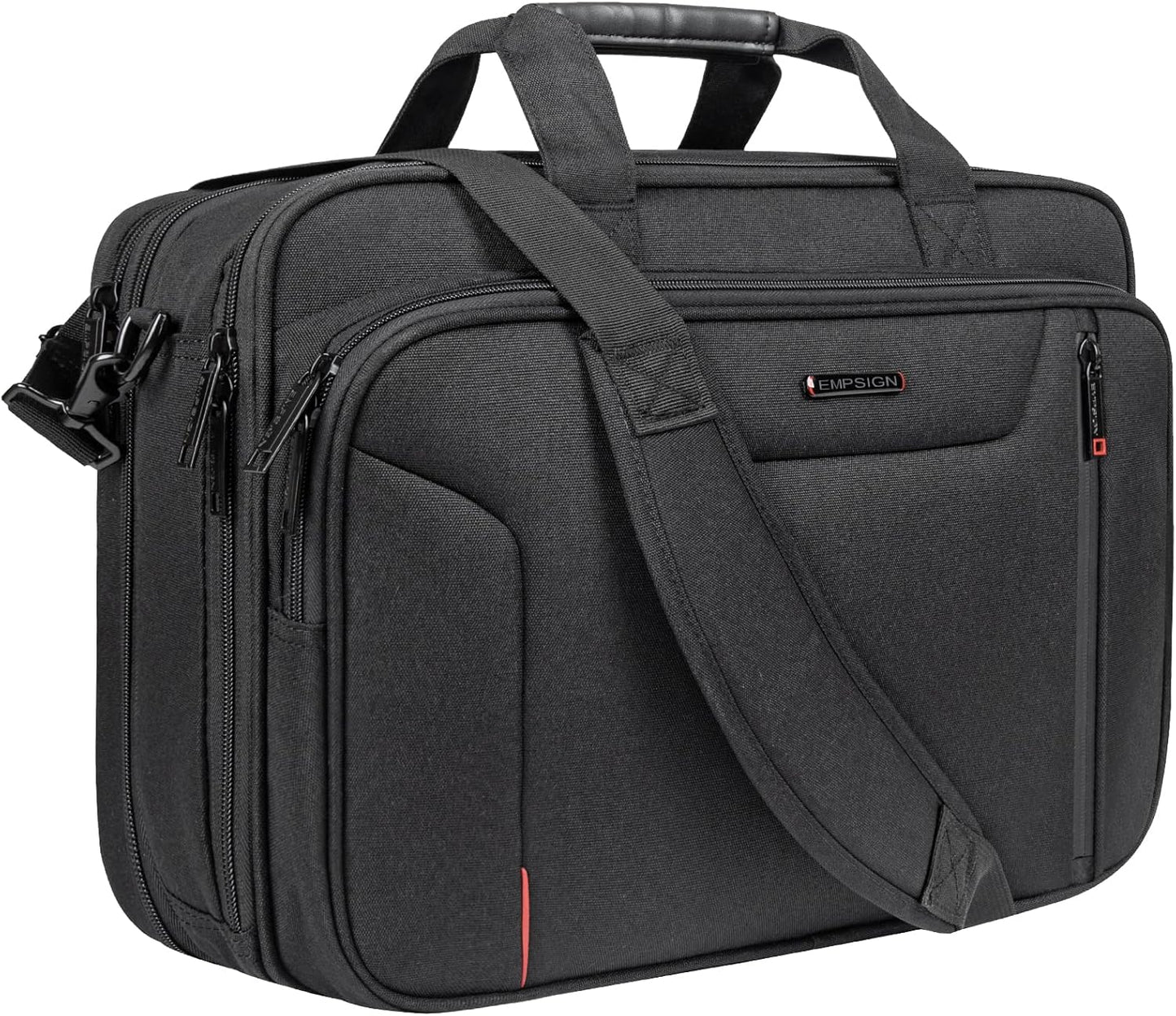 EMPSIGN Stylish Laptop Bag Briefcase for 17.3 Inch Laptops