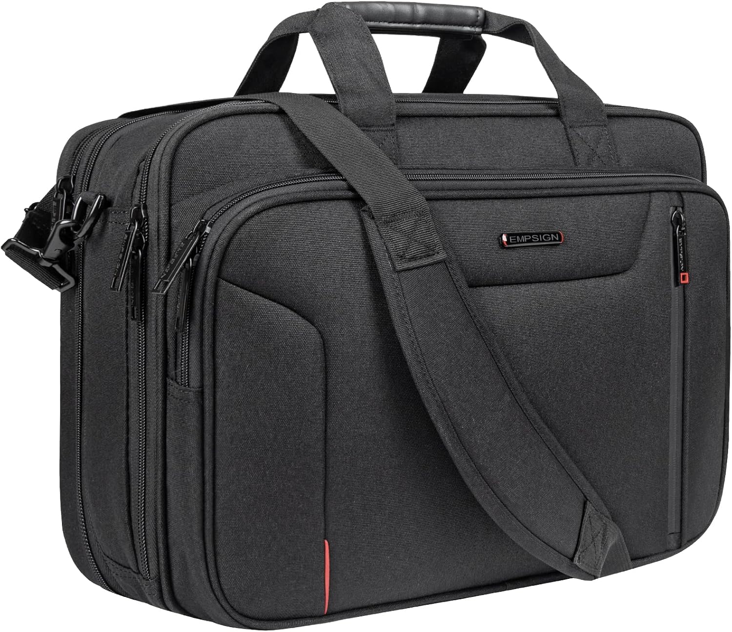 EMPSIGN Stylish Laptop Bag Briefcase for 17.3 Inch Laptops
