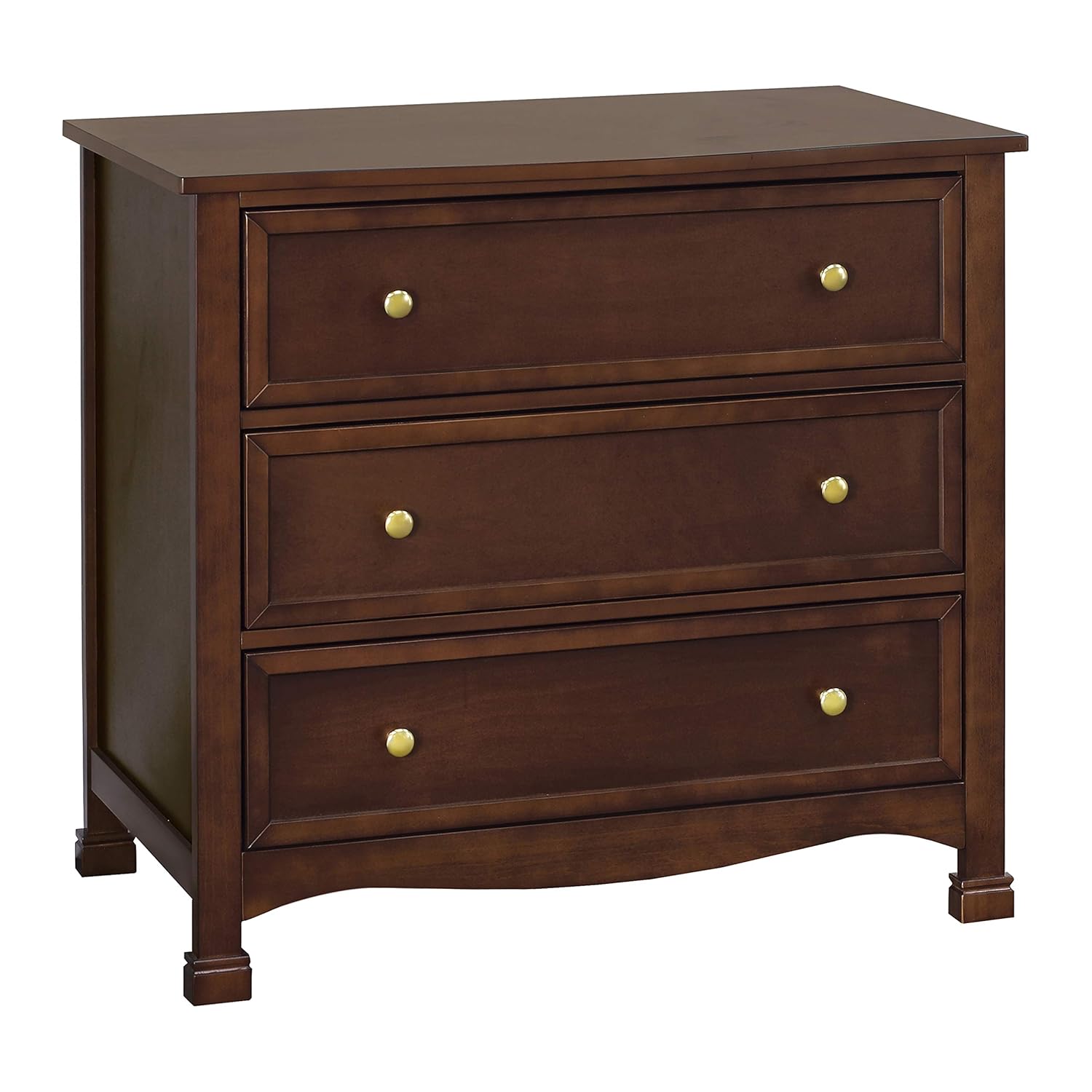DaVinci Kalani 3-Drawer Dresser in Espresso for Baby Safety