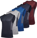 Men's Dry-Fit Muscle Tank Top 3 & 5 Pack - Lightweight Performance all