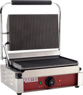 Kratos Commercial Electric Panini Grill with Grooved Plates