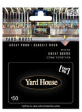 Yard House $50 Gift Card for Dining and Craft Beer Lovers