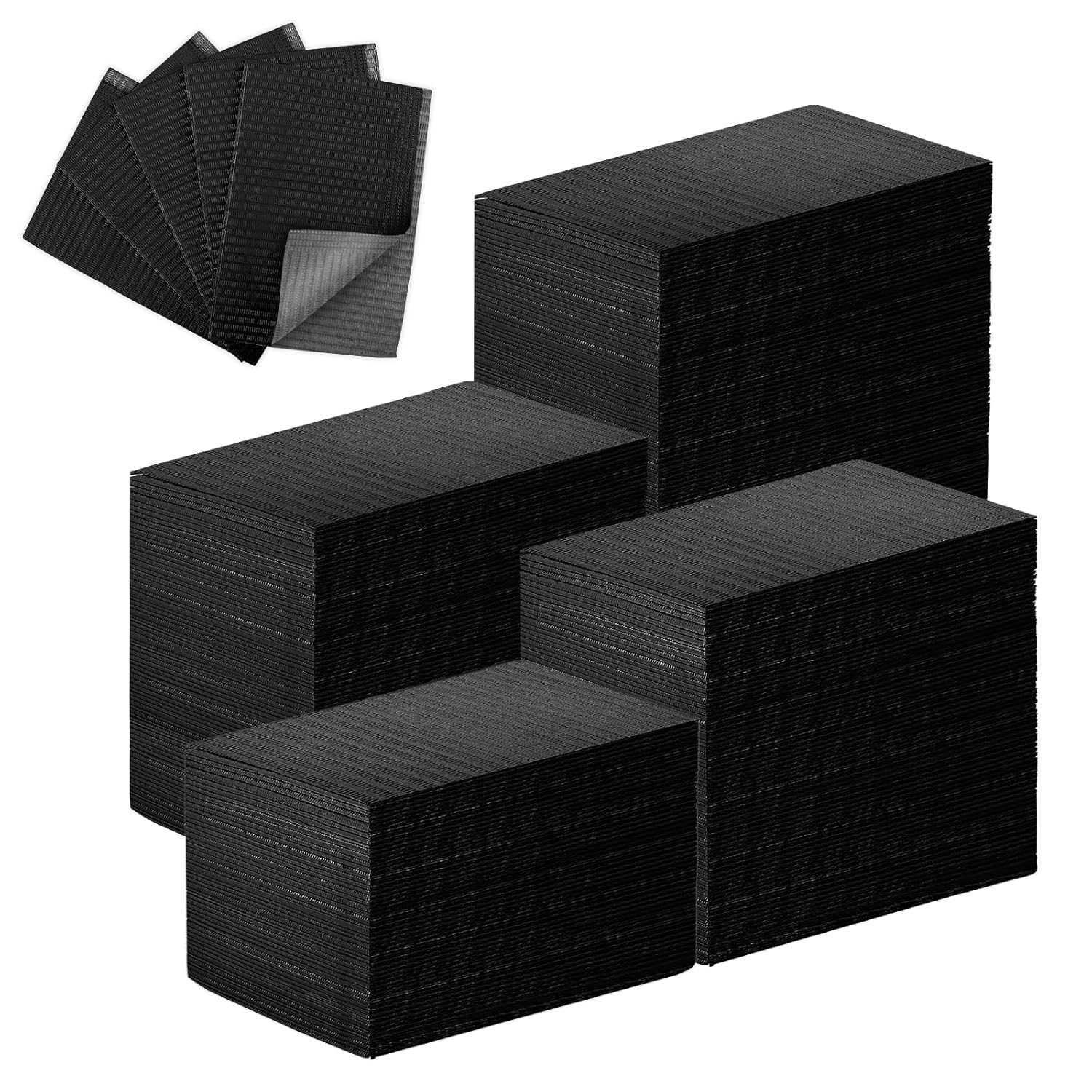 490pcs Disposable Nail Mats for Clean Nail Art Practice