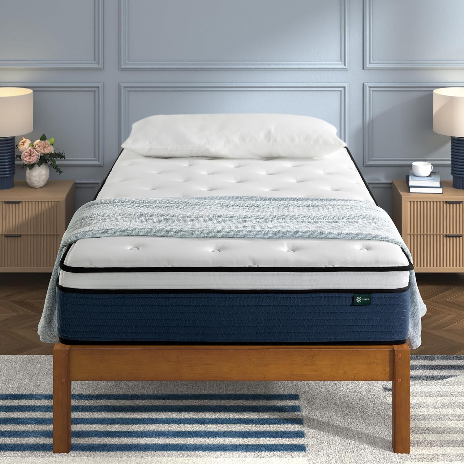 ZINUS 10 Inch Comfort Support Hybrid Mattress for Blissful Sleep