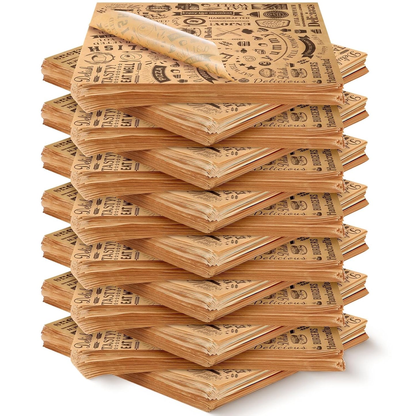 2400 Pcs Deli Wax Paper Sheets by Outus for Food Wrapping