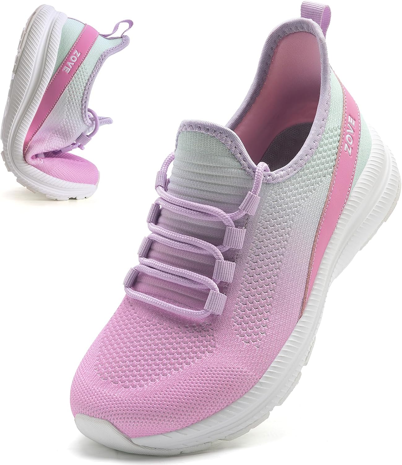 ZOVE Wide Toe Box Shoes for Women - Ultra Light Running Sneakers