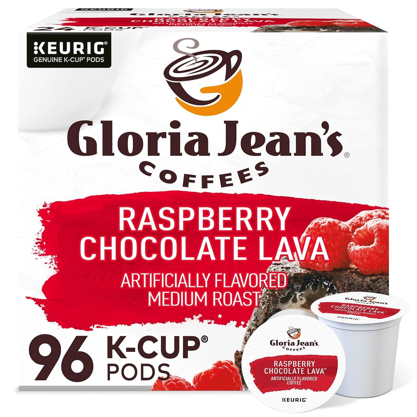 Gloria Jean's Raspberry Chocolate Lava K-Cup Pods Review