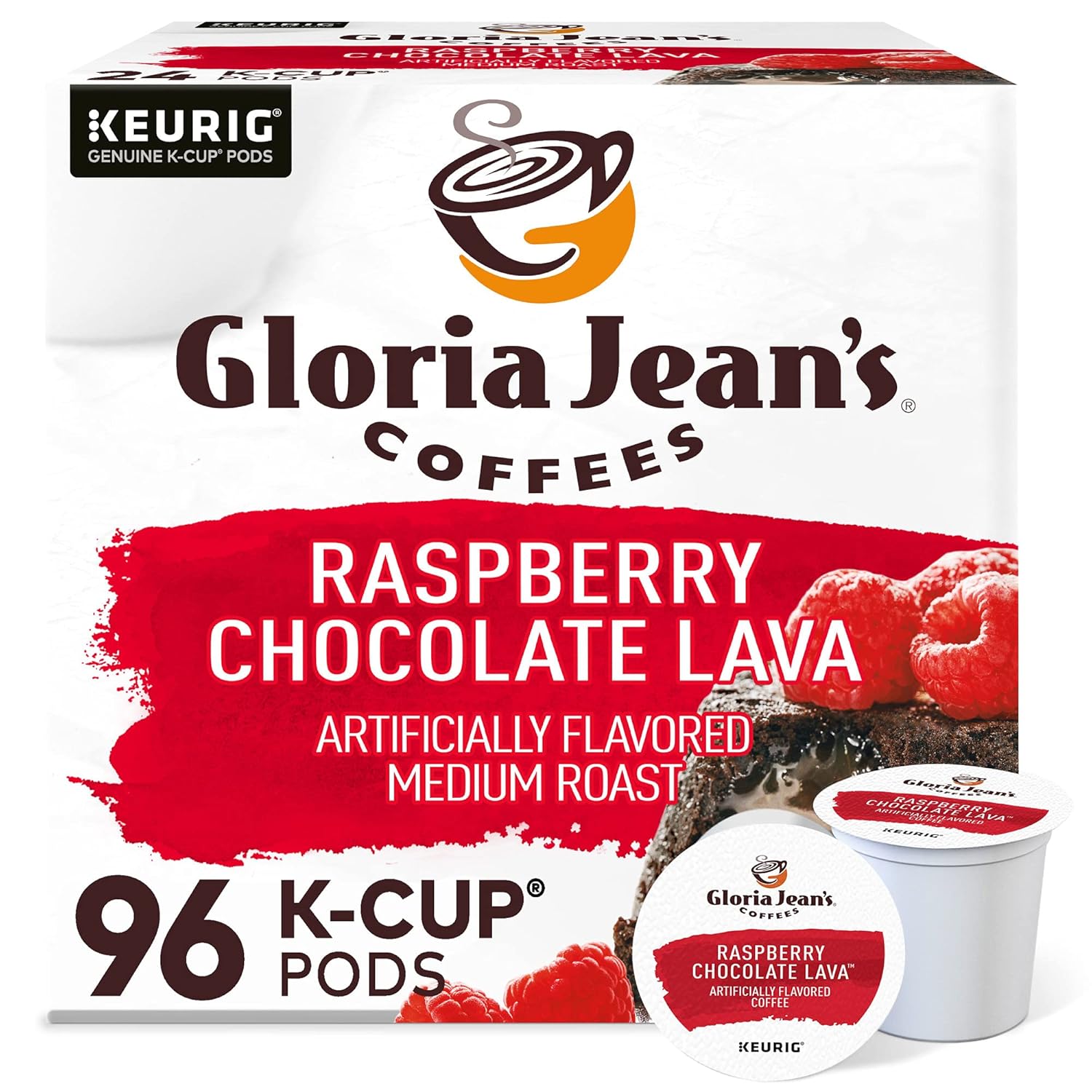 Gloria Jean's Raspberry Chocolate Lava K-Cup Pods Review