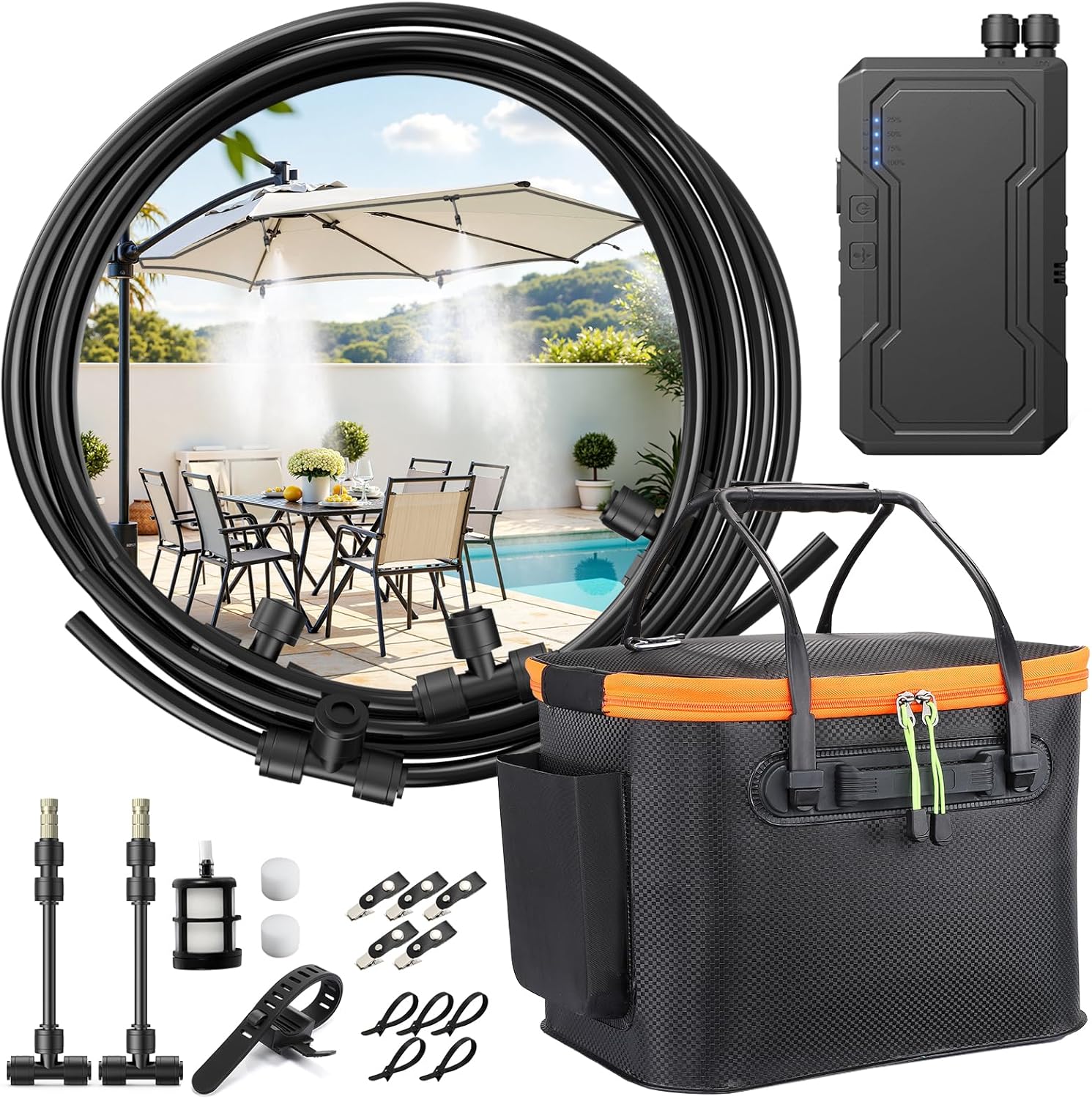 Portable Misting Systems for Outdoor Cooling - Summer Essentials