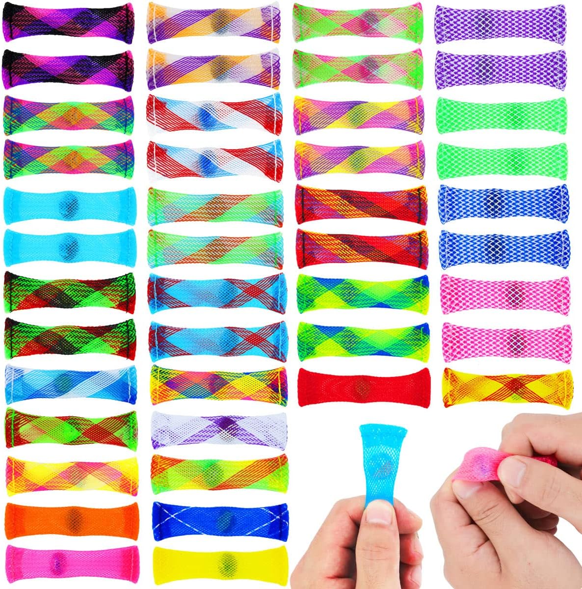 Stress Relief Marble Mesh Fidget Toy - Focus Enhancer