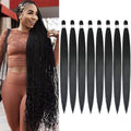 Alrence Pre Stretched Braiding Hair Long Braid 42 in - Time-Saving