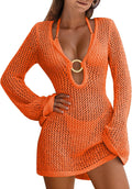 Women Beach Crochet Cover Ups for Summer Swimwear Style