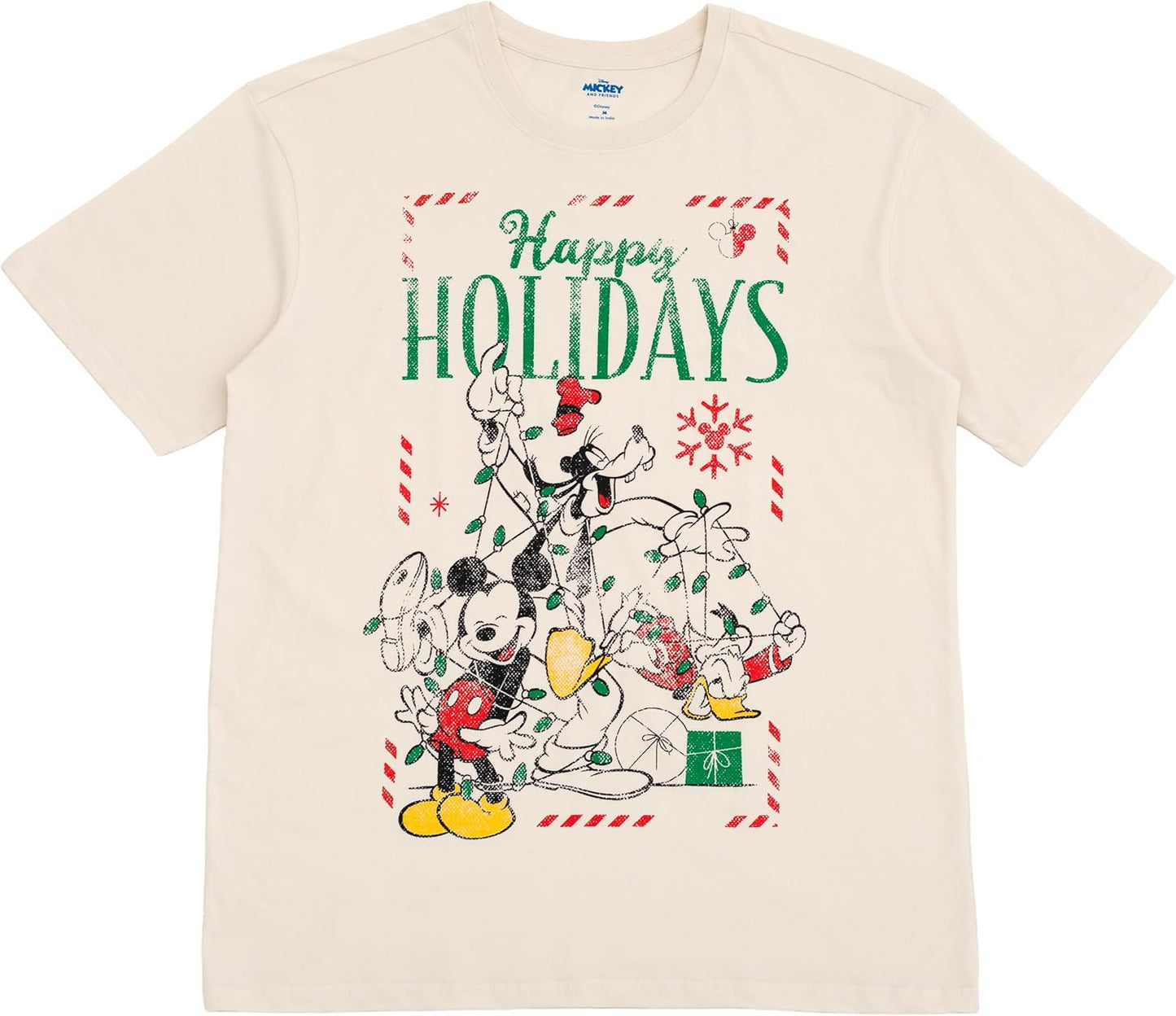 Disney Christmas T-Shirt for All Ages - Fun Family Matching