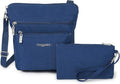 Baggallini Pocket Crossbody Bag Small Travel Purse - Lightweight