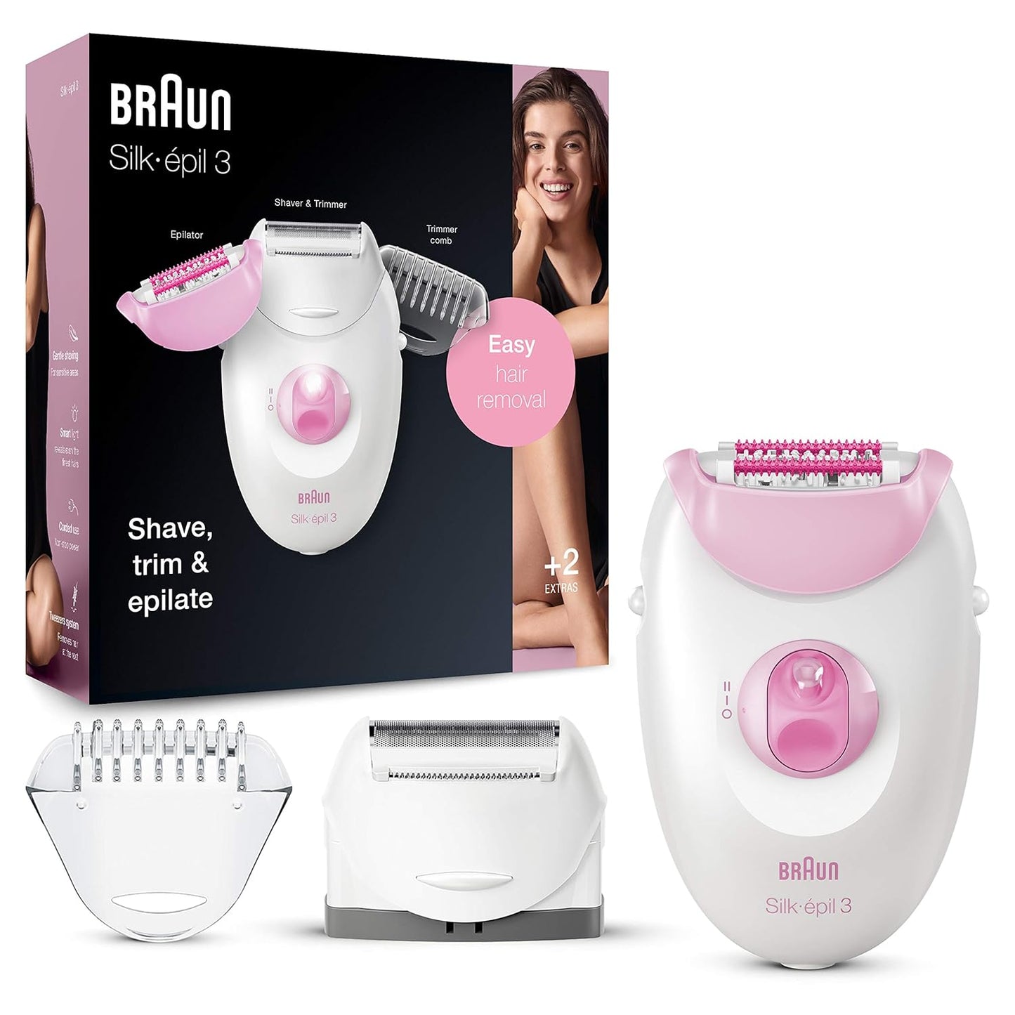 Braun Epilator Silk-epil 3 3-270: Ultimate Hair Removal Device