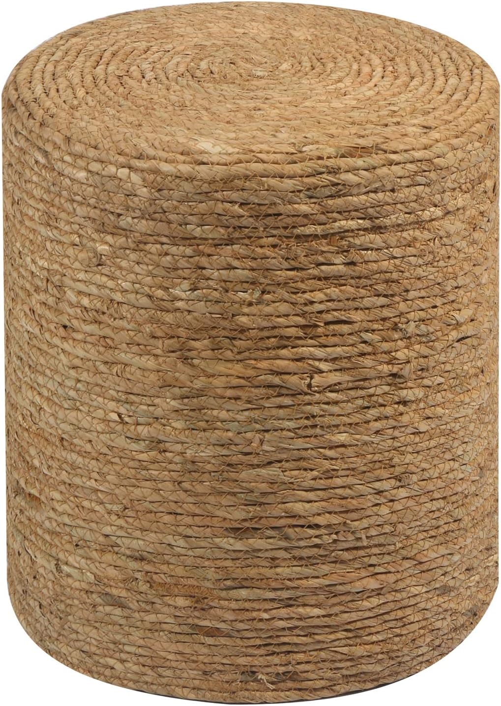 Wimarsbon Natural Seagrass Foot Stool for Living Room and Outdoor