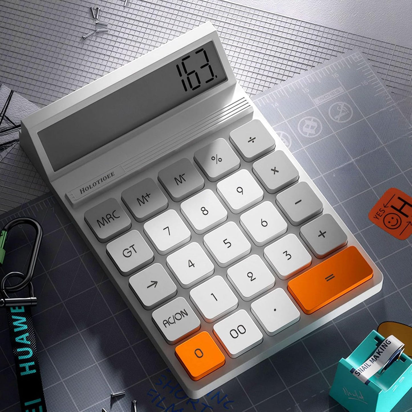 Efficient 12-Digit Desktop Calculator for Work & School