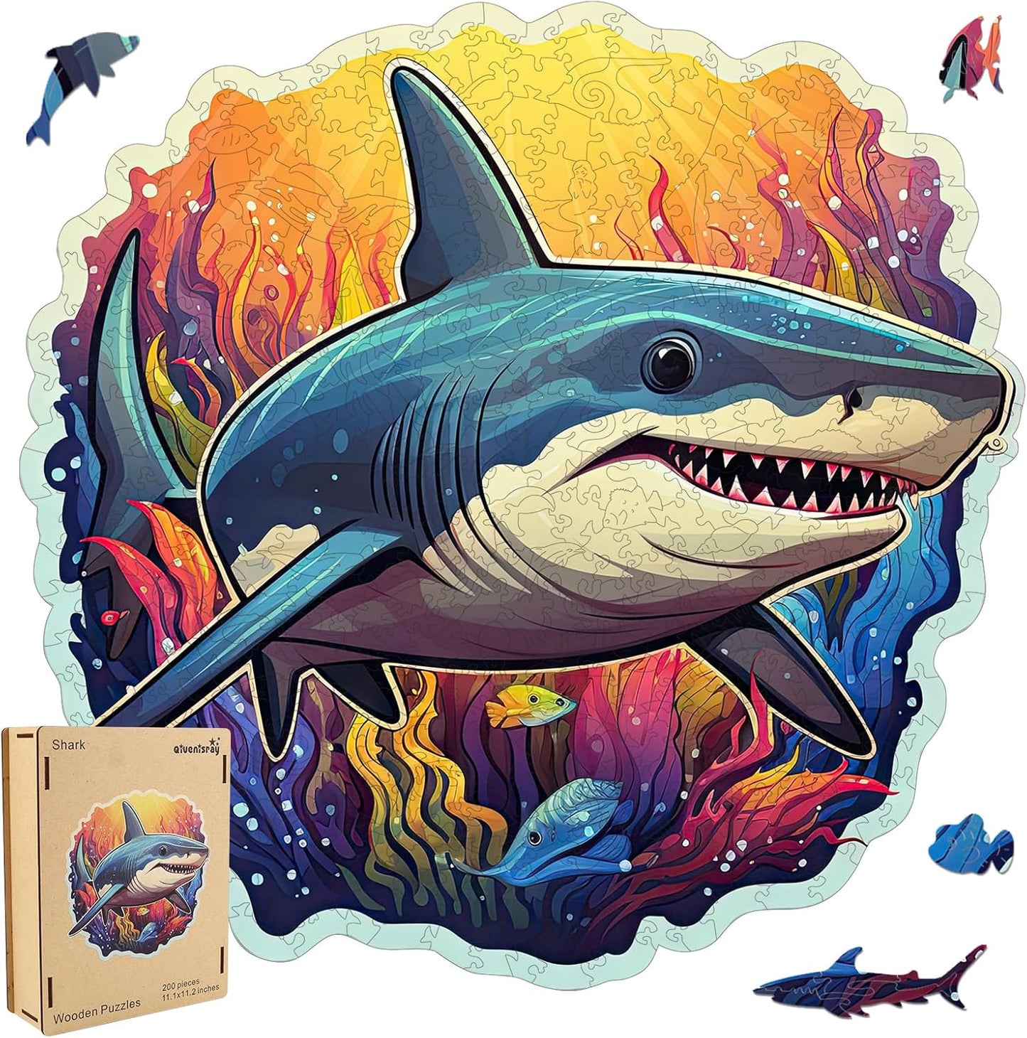 Unique Shark Jigsaw Puzzles for Adults - 500 Pieces Fun