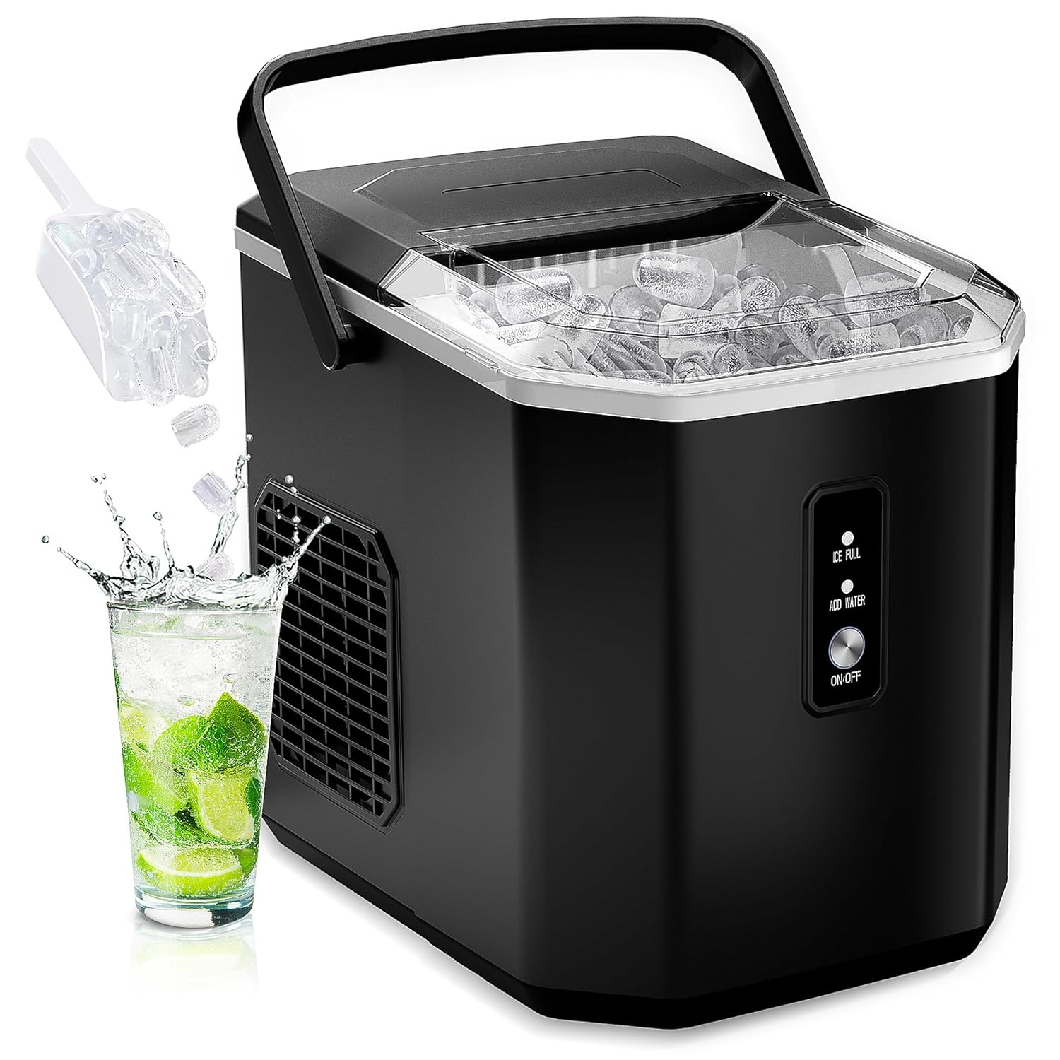 Euhomy Portable Countertop Ice Maker - Efficient Ice Production