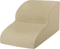 Dog Stairs for Small Dogs with High-Density Foam - Extra Wide Steps