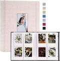 Beige Mini Polaroid Album 208 Pockets for Instax - Vienrose