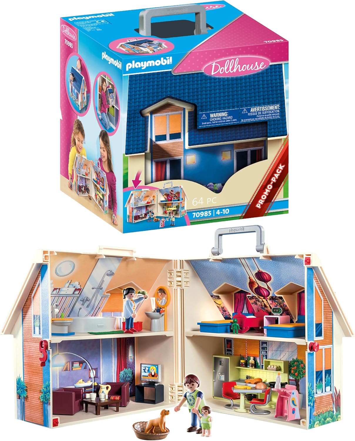 Playmobil Take Along Dollhouse for Fun On The Go Adventures