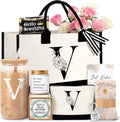 Custom Monogrammed Tote Bag Set for Unique Birthday Gifts for Women
