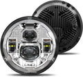 HWSTAR 7 in LED Headlights H6024 Compatible with Jeep Wrangler
