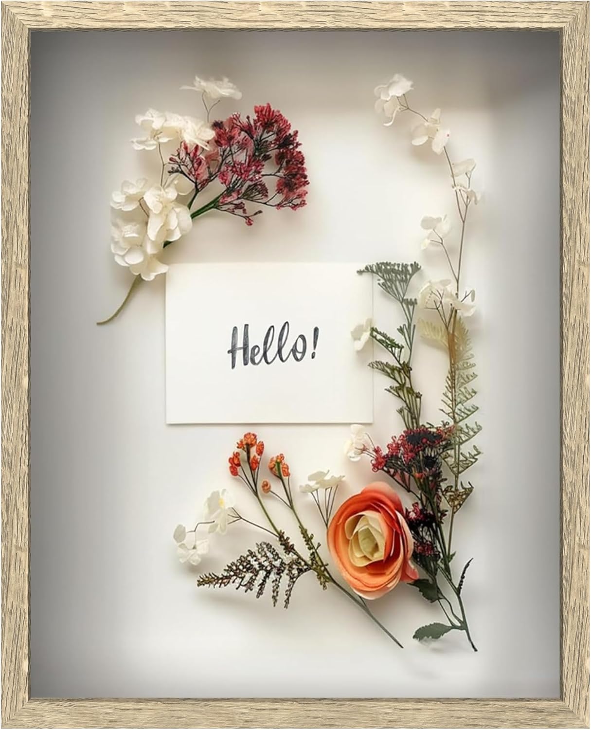 16x20 Driftwood Wooden Shadow Box Frame for Memorable Displays
