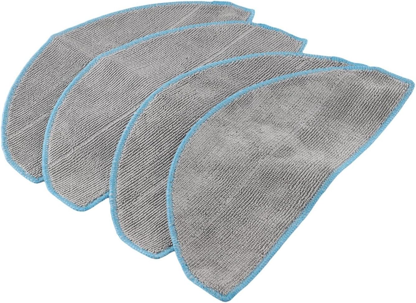 Microfiber Mop Cloths for Roomba Vac - 4 Pack