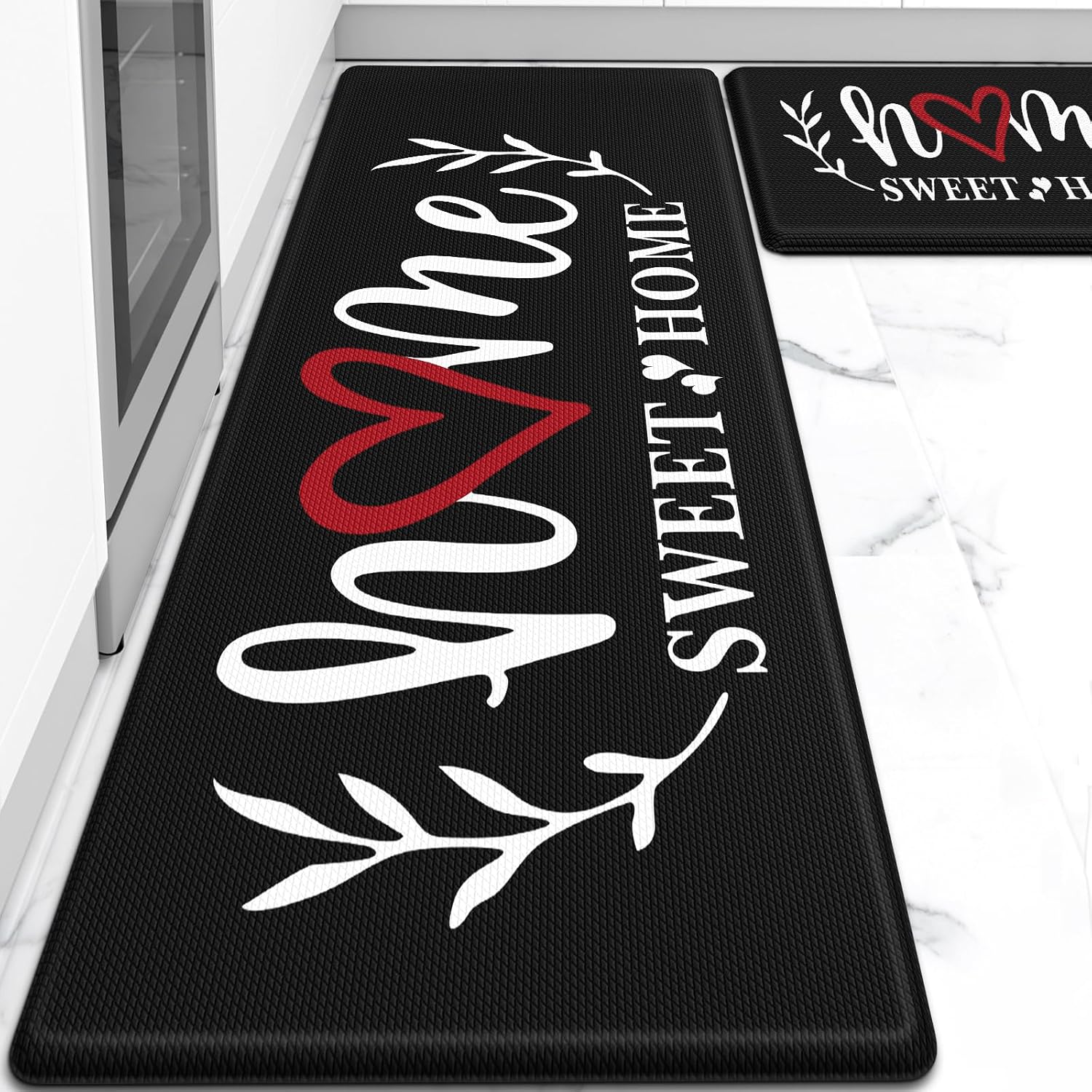 HappyTrends Anti-Fatigue Kitchen Mats for Comfort and Safety