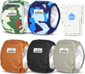 Belly Bands for Male Dogs 5 Pack L - Comfortable Reusable Wraps