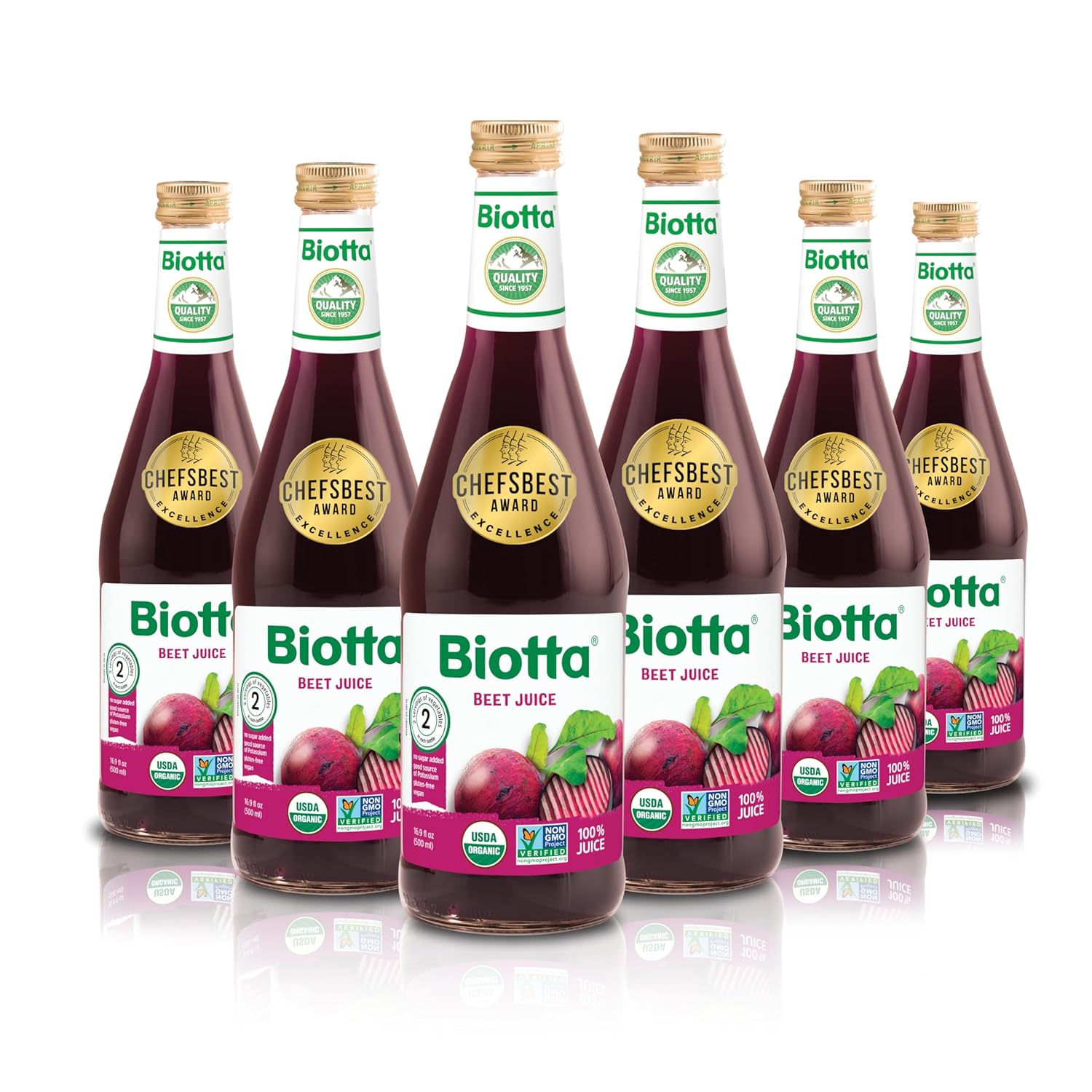 Biotta Organic Beet Juice for Energy, Immunity & Wellness