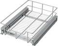 Pull Out Cabinet Organizer 11 in W x 17 in D - Slide Out Drawers